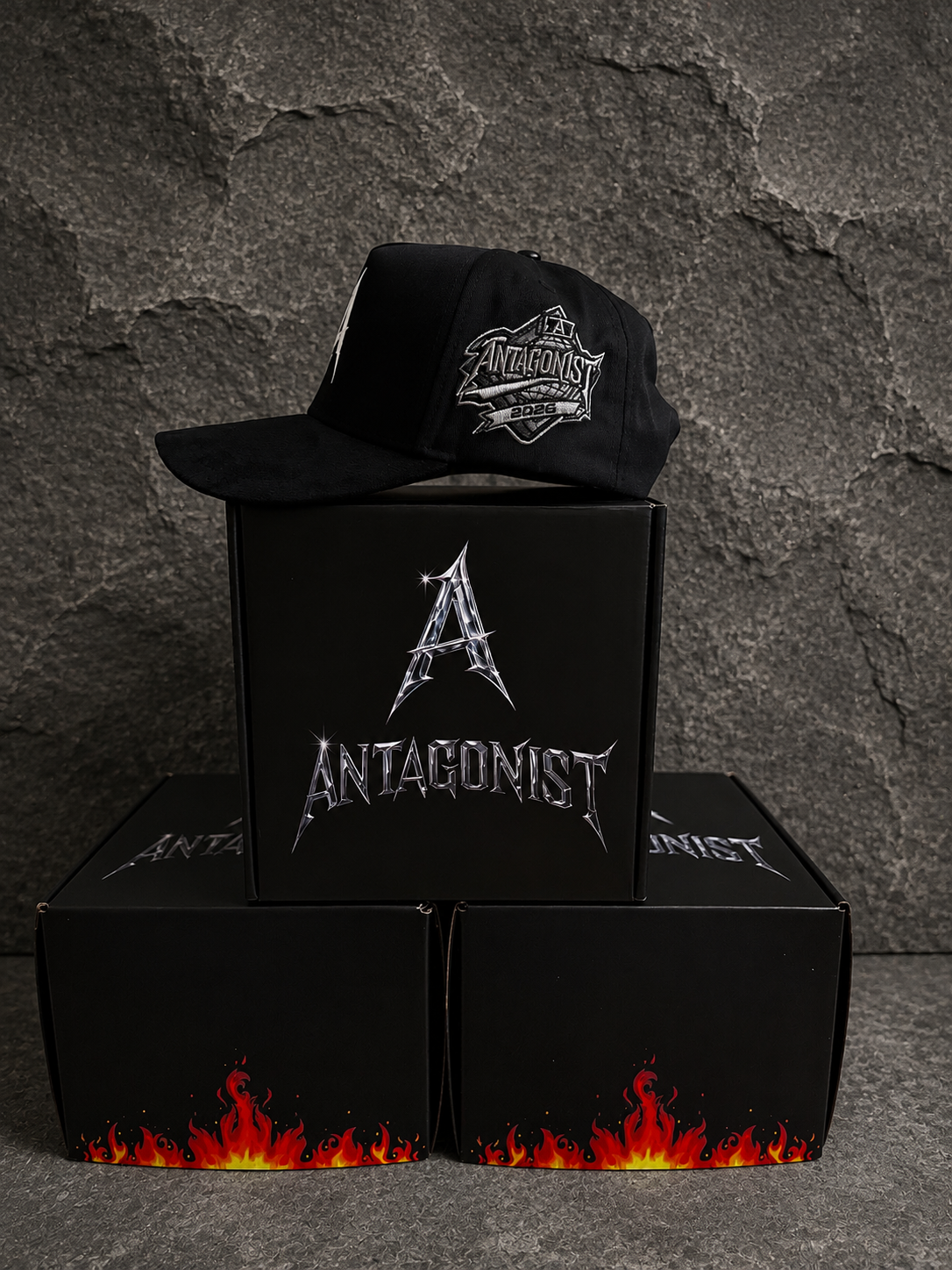 Antagonist® Metallic A – Premium Black Cap