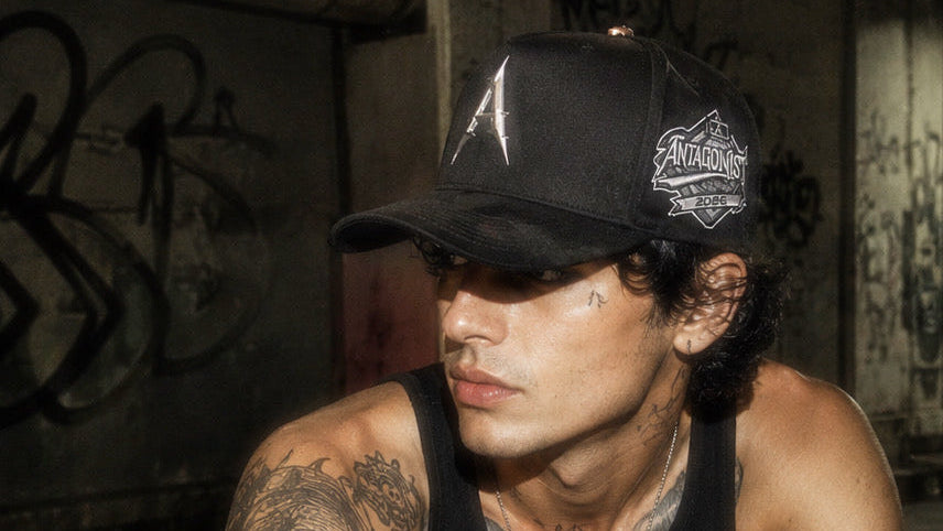 Antagonist® Metallic A – Premium Black Cap