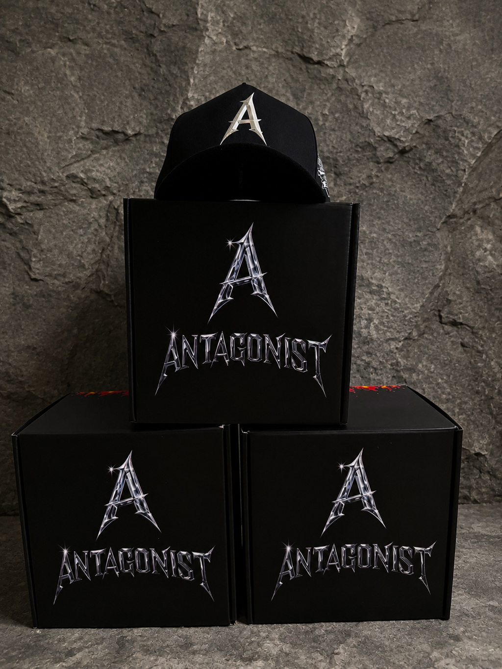 Antagonist® Metallic A – Premium Black Cap