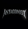 Antagonist logo in shinning chrome